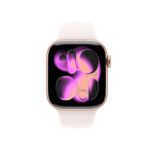 APPLE Watch Series 11 GPS 42 mm Rosa-dourado Alumínio com Bracelete Desportiva Rosa Leve (Tamanho S/M)