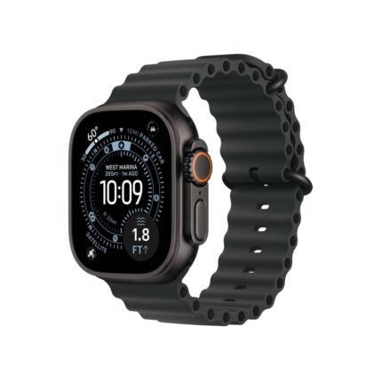 APPLE Watch Ultra 3 GPS + Cellular 49 mm Titânio Preto com Bracelete Ocean Preto
